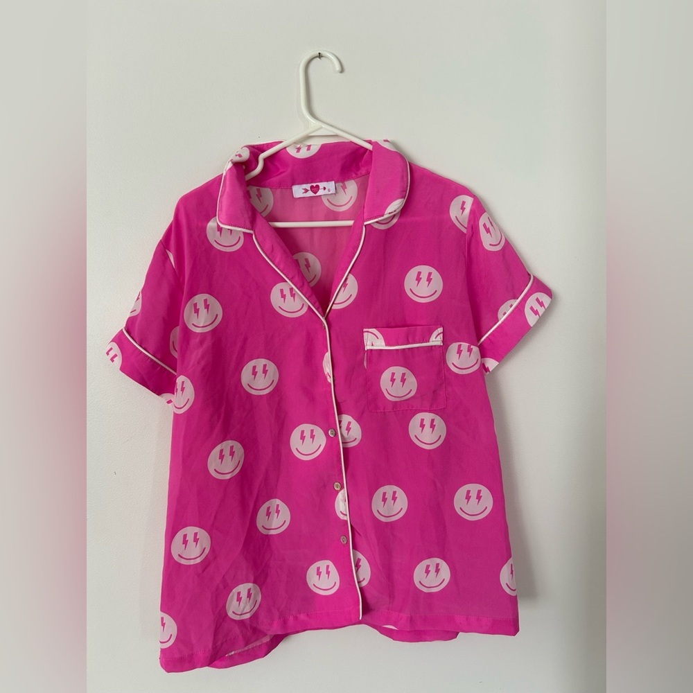 NWOT Buddy Love AURORA HAPPY JAMMIES Pink XL - Picture 4 of 13